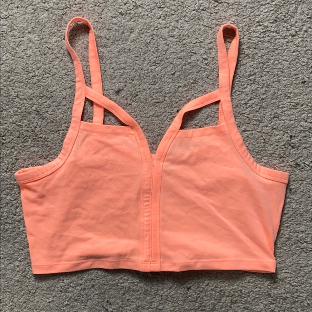 Spaghetti strap crop top